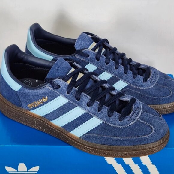 9.5 Women's Adidas Navy Spezials - Picture 2 of 3